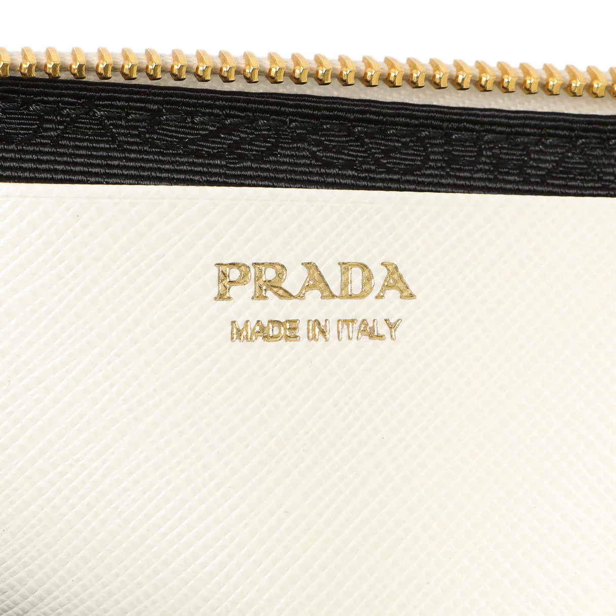 Prada White Shearling Mini Triangle Crossbody Pouch Handbags Prada
