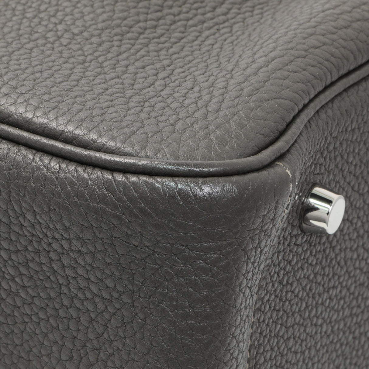 Hermes Graphite Clemence Lindy 34 Handbags Hermes