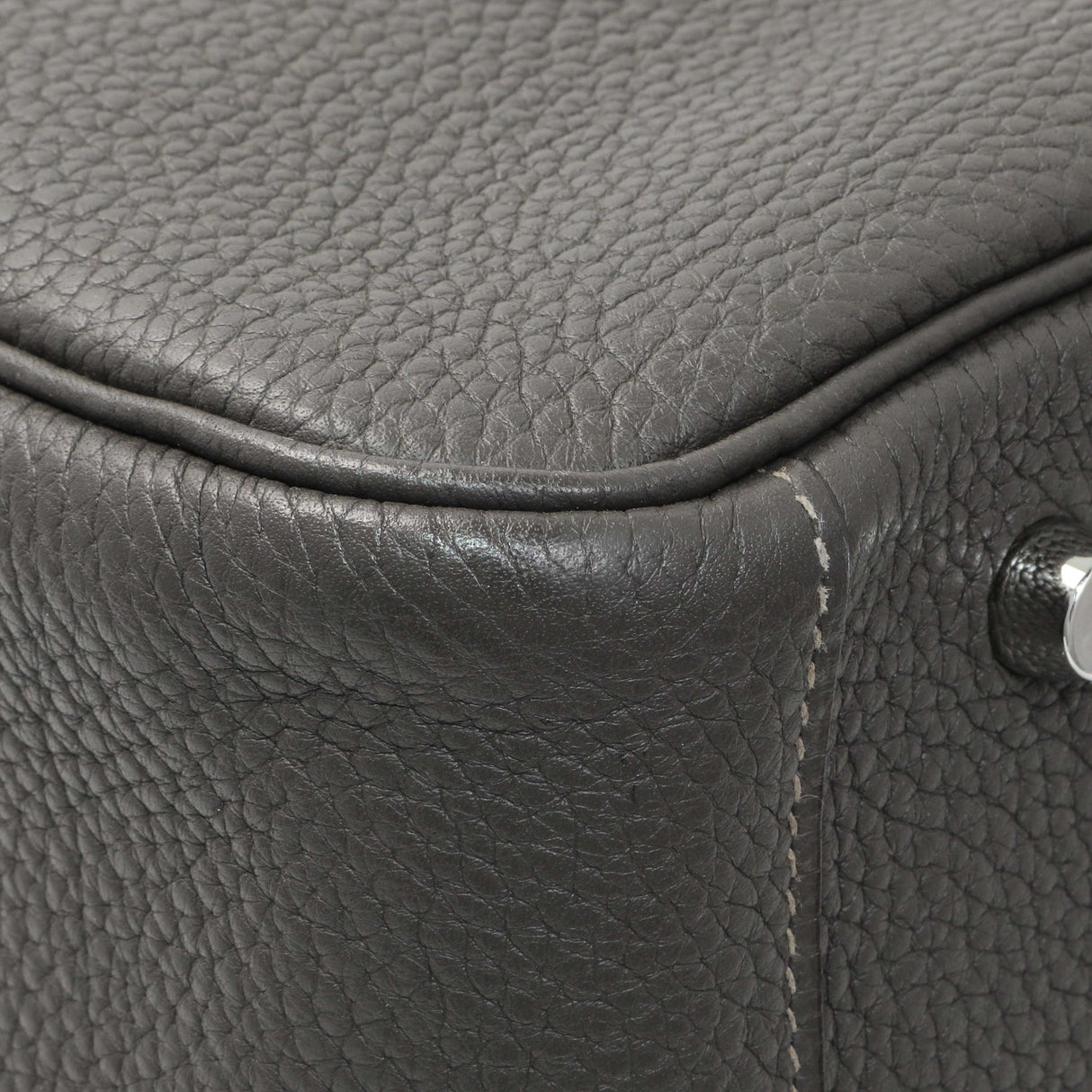 Hermes Graphite Clemence Lindy 34 Handbags Hermes