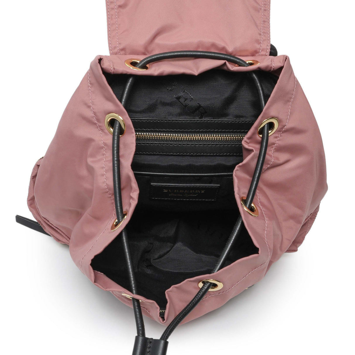 Burberry Mauve Nylon Medium Rucksack Backpack Handbags Burberry