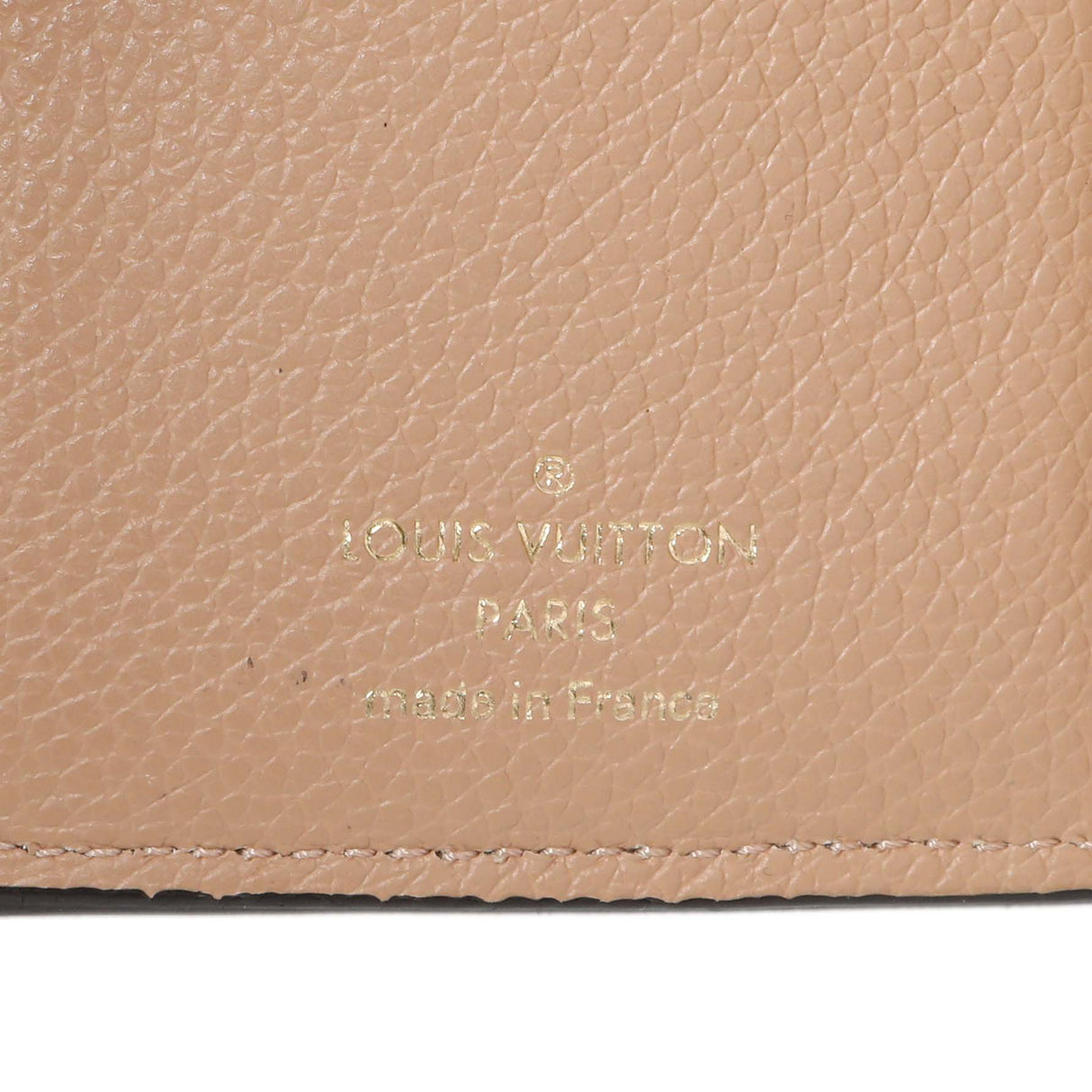 Louis Vuitton Beige Empreinte Zoe Wallet Accessories Louis Vuitton