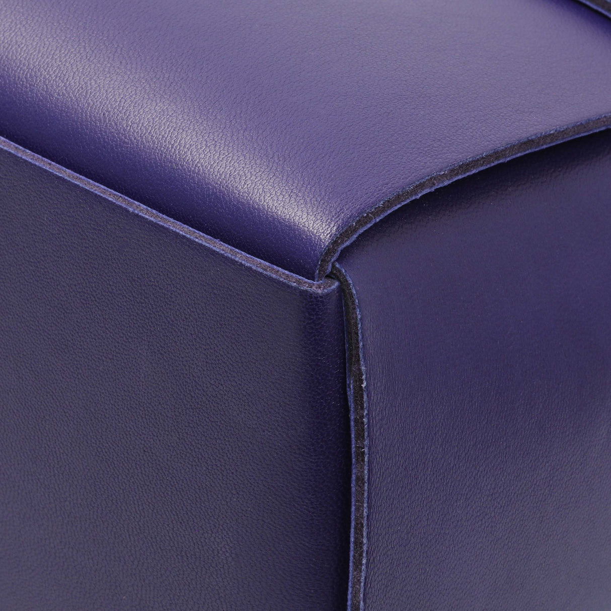 Bottega Veneta Purple Calfskin Maxi Intrecciato Small Arco Tote Handbags Bottega Veneta