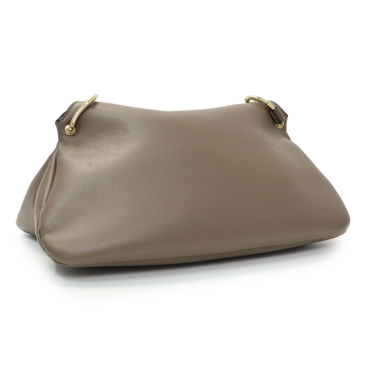 Chloe Grey Calfskin Juana Shoulder Bag Handbags Chloe