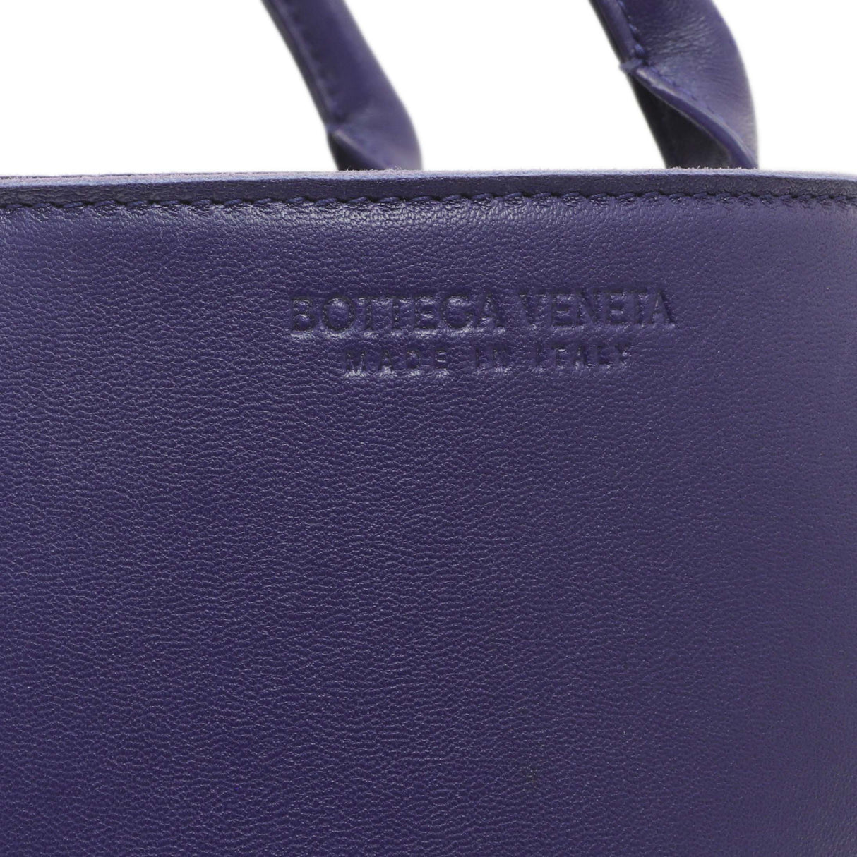 Bottega Veneta Purple Calfskin Maxi Intrecciato Small Arco Tote Handbags Bottega Veneta