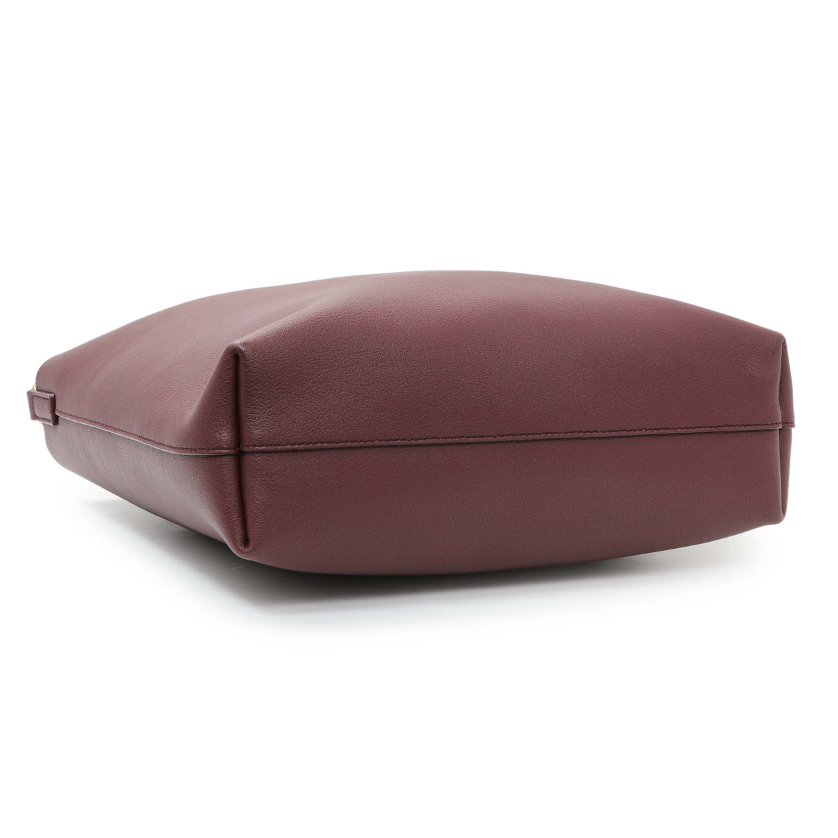 Saint Laurent Dark Red Calfskin Toy Shopping Tote Handbags Saint Laurent