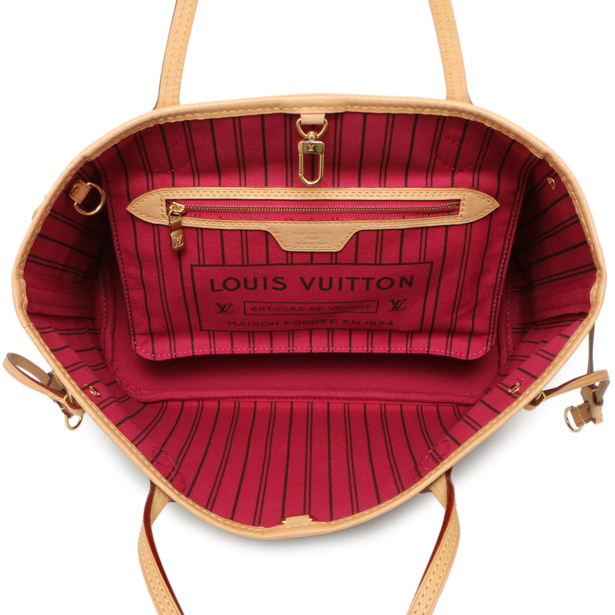 Louis Vuitton Monogram Pivoine Neverfull PM Handbags Louis Vuitton