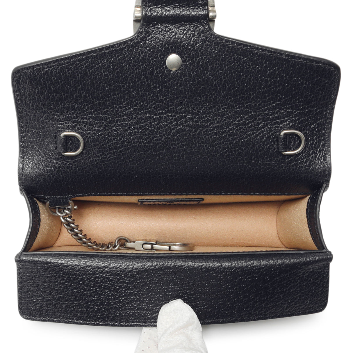 Gucci Beige Blue GG Supreme Monogram Super Mini Dionysus Handbags Gucci