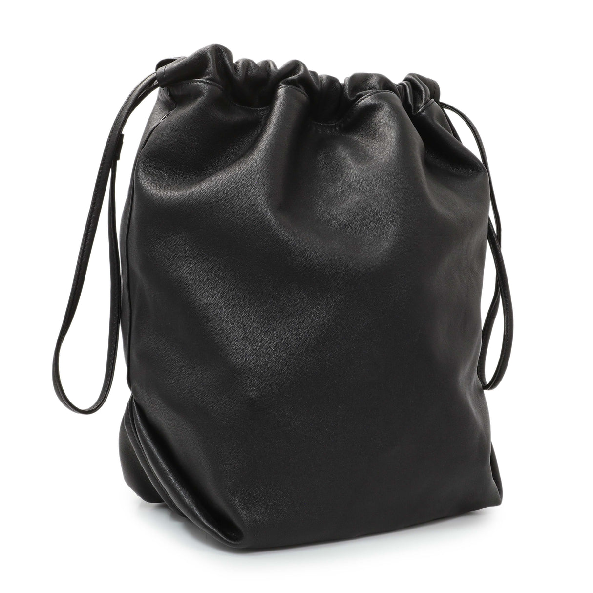 Saint Laurent Black Lambskin Teddy Bucket Bag Handbags Saint Laurent