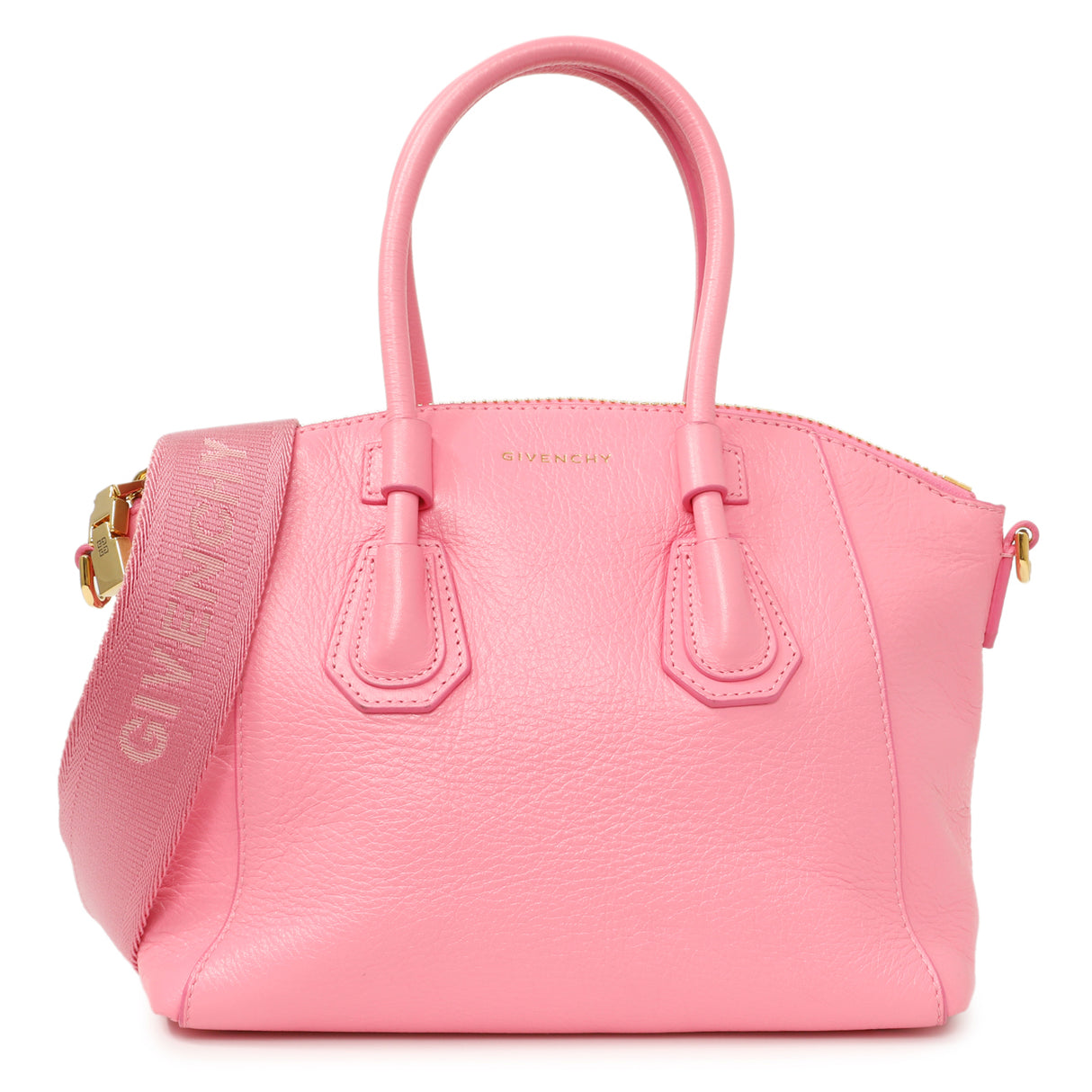 Givenchy Pink Calfskin Mini Sport Antigona Handbags Givenchy