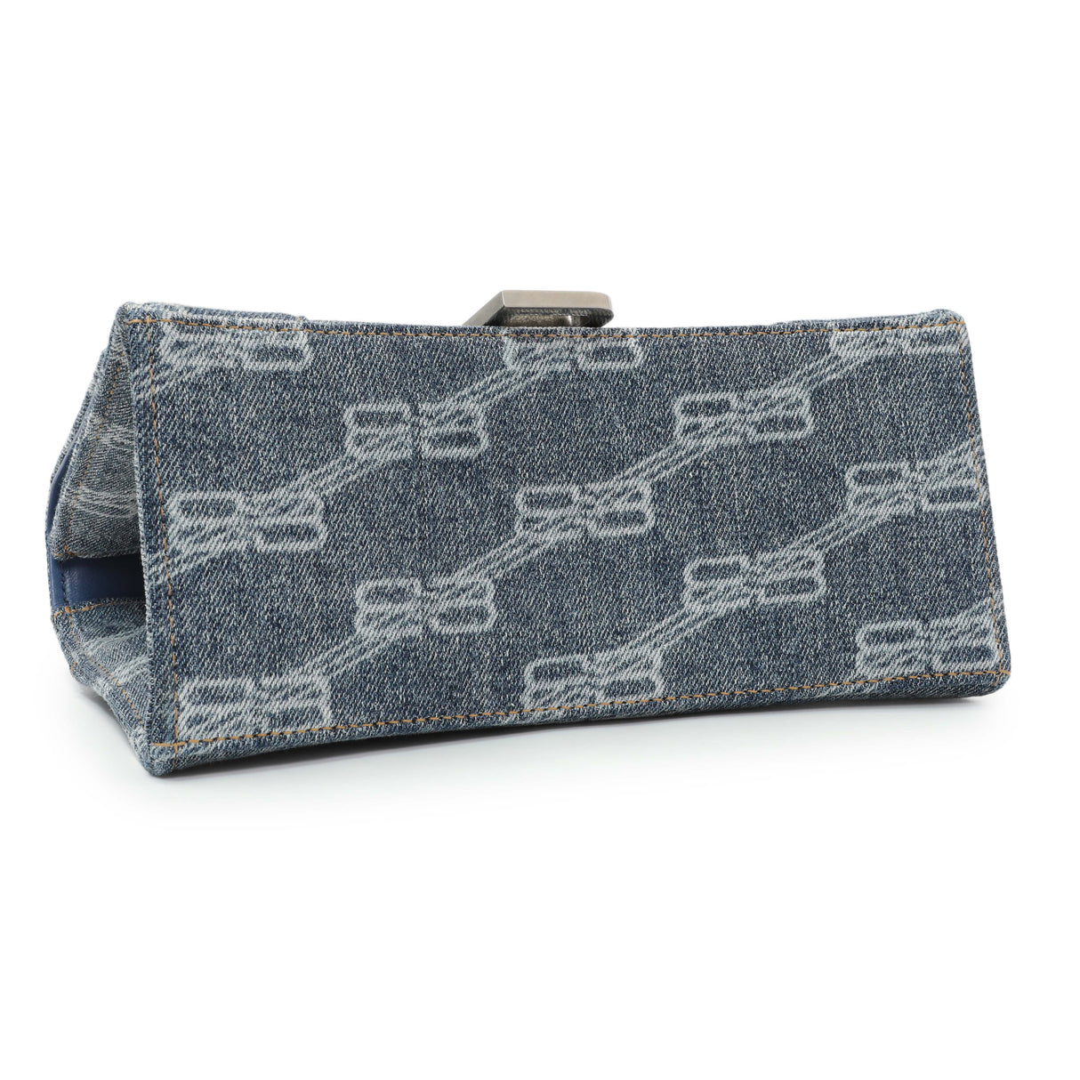 Balenciaga Denim Monogram Hourglass S Handbags Balenciaga