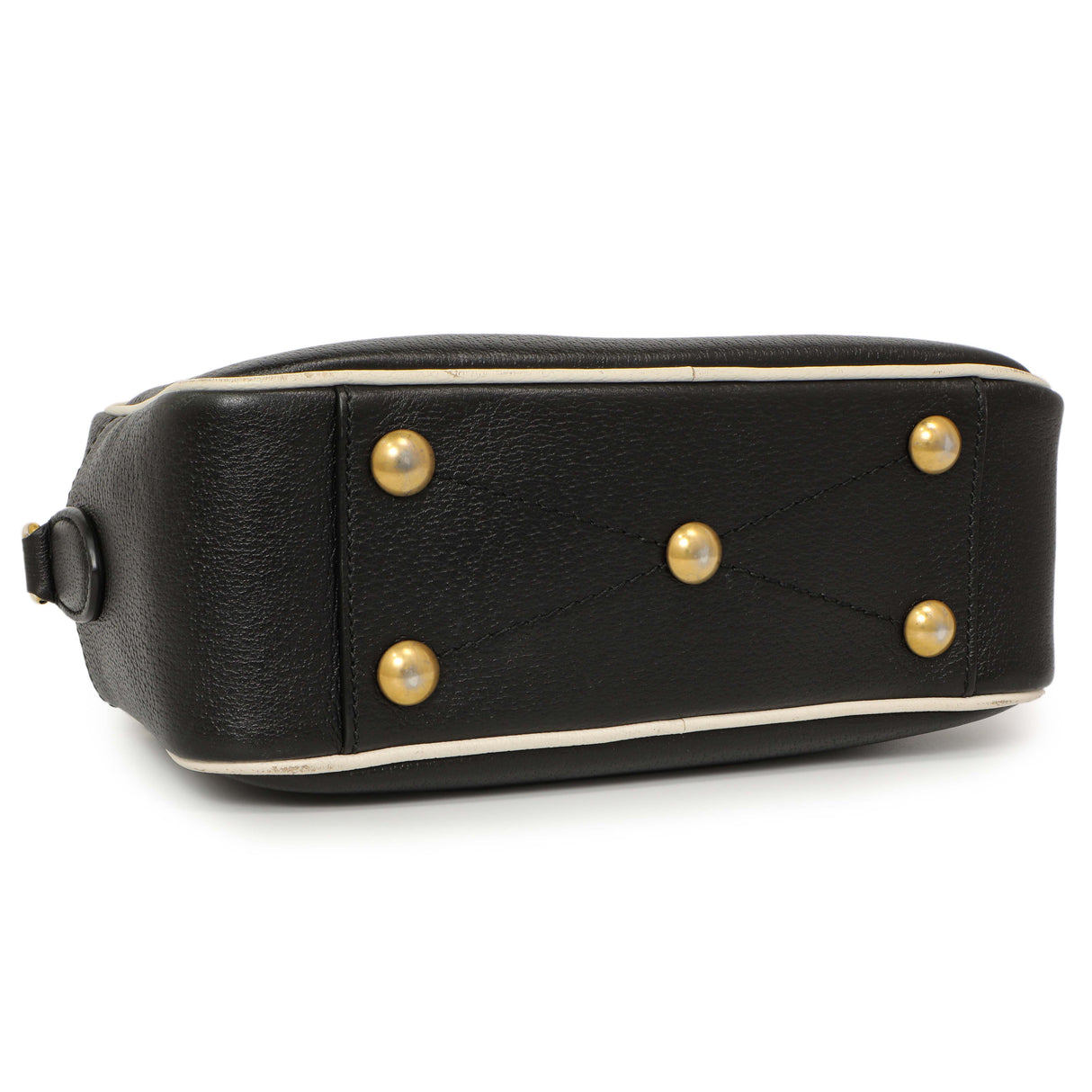 Gucci X Adidas Textured Dollar Calfskin Web Trefoil Logo Small Messenger Bag Handbags Gucci