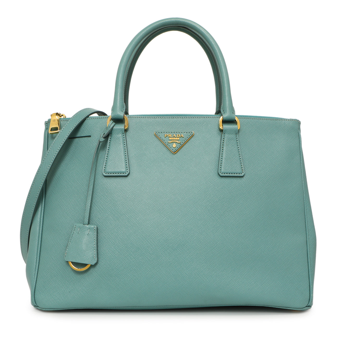 Prada Anice Saffiano Medium Galleria Double Zip Tote – Modaselle