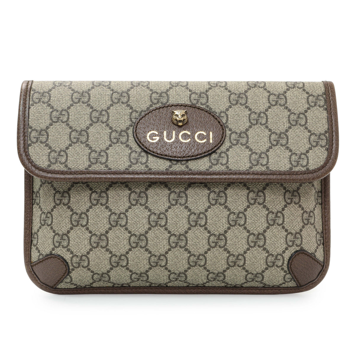 Gucci GG Supreme Monogram Neo Vintage Web Belt Bag Handbags Gucci