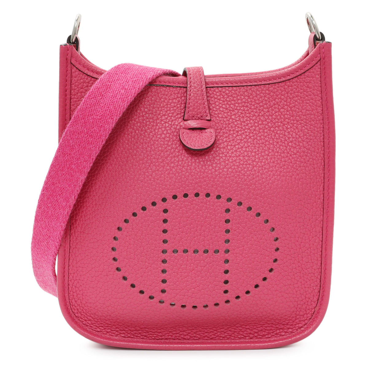 Hermes Rose Shocking Clemence Evelyne TPM