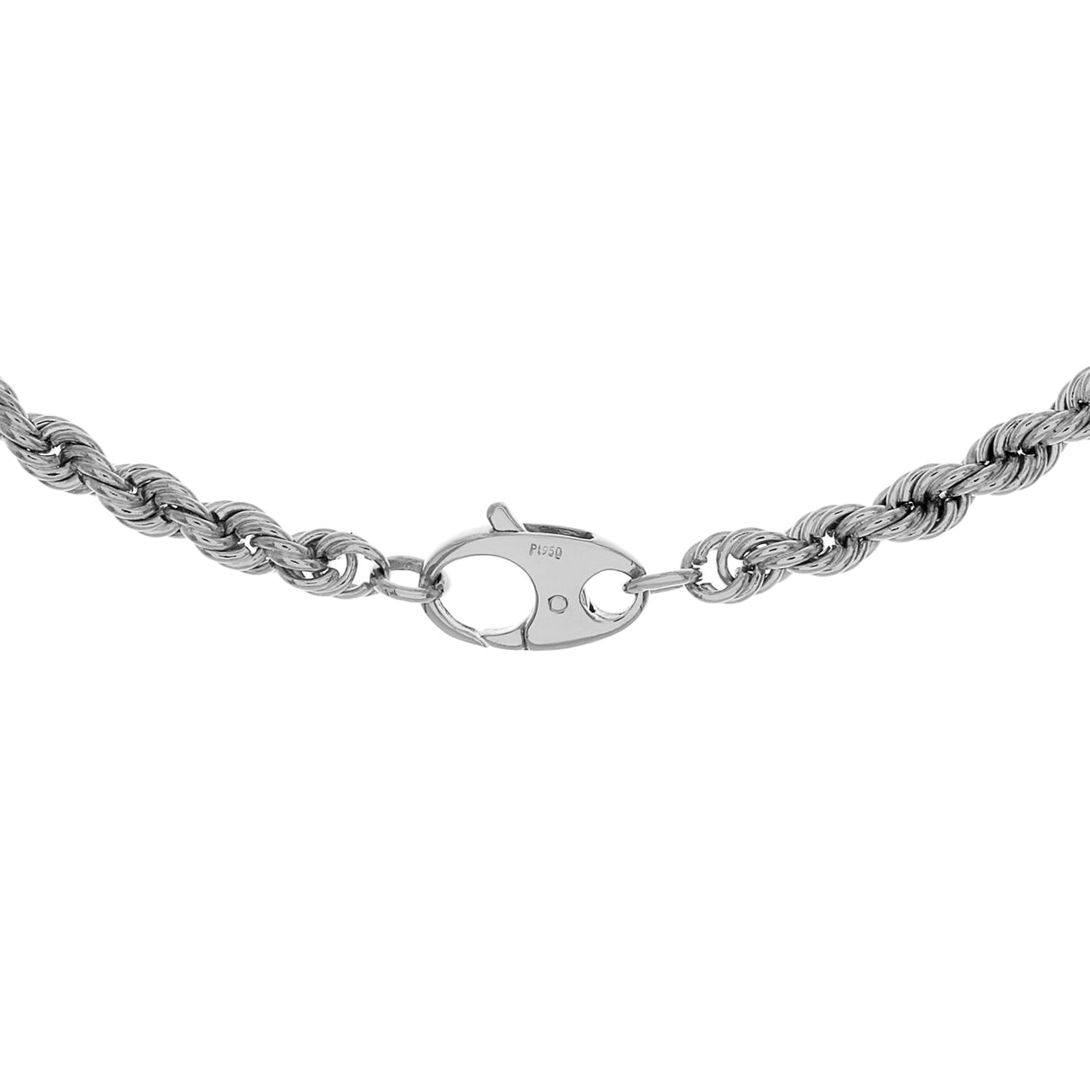 Platinum Rope Chain Fine Jewellery Modaselle