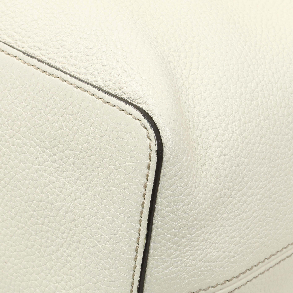Gucci Ivory Soho Pebbled Leather Hobo Shoulder Bag Handbags Gucci
