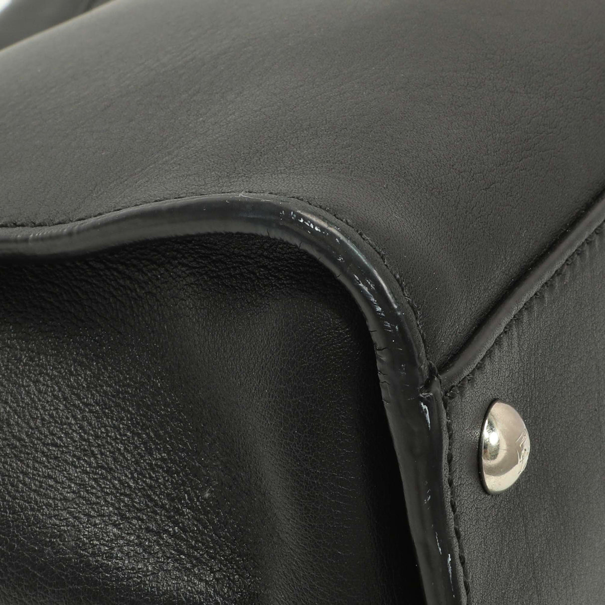 Fendi Black Vitello Seta Snakeskin Crocodile Monster Eyes Medium Peekaboo Iconic Satchel Handbags Fendi