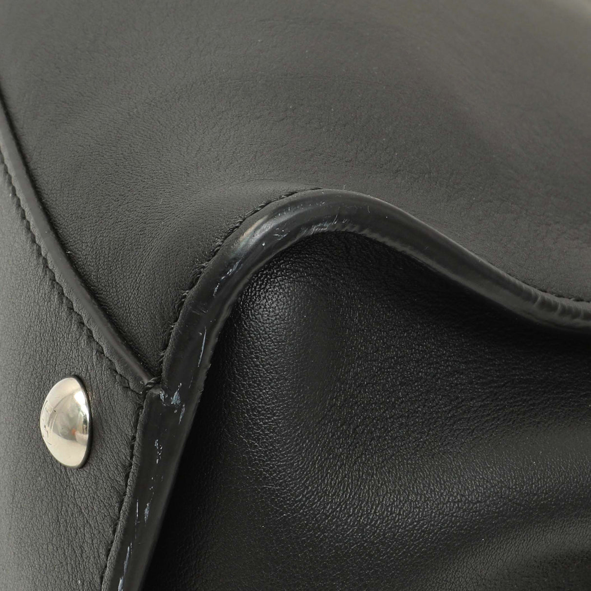 Fendi Black Vitello Seta Snakeskin Crocodile Monster Eyes Medium Peekaboo Iconic Satchel Handbags Fendi