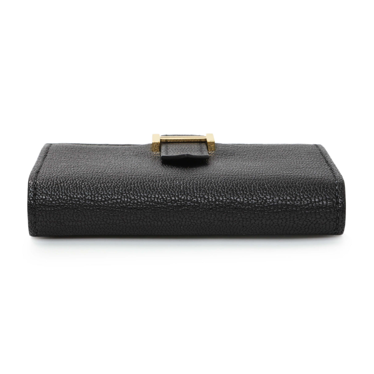Hermes Black Chevre Mysore Bearn Card Holder Wallet Accessories Hermes