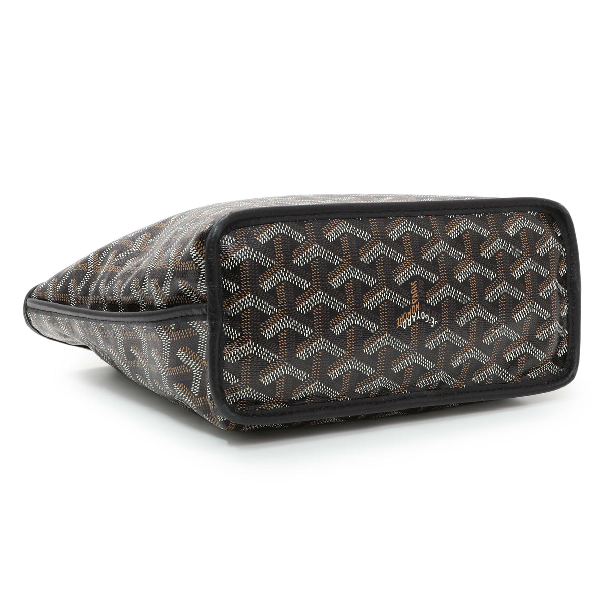 Goyard Black Goyardine Reversible Mini Anjou Handbags Goyard