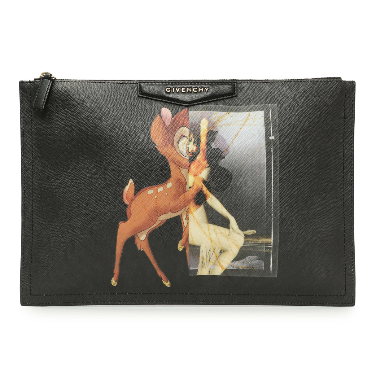 Givenchy Bambi Print Canvas Cosmetic Pouch Accessories Givenchy