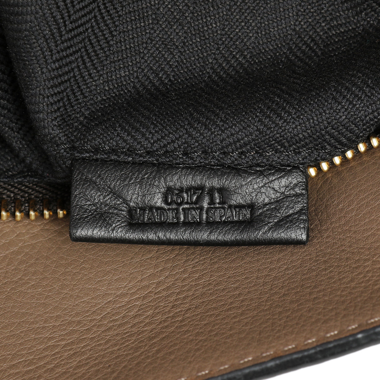 Loewe Grey Beige Calfskin Medium Puzzle Bag Handbags Loewe