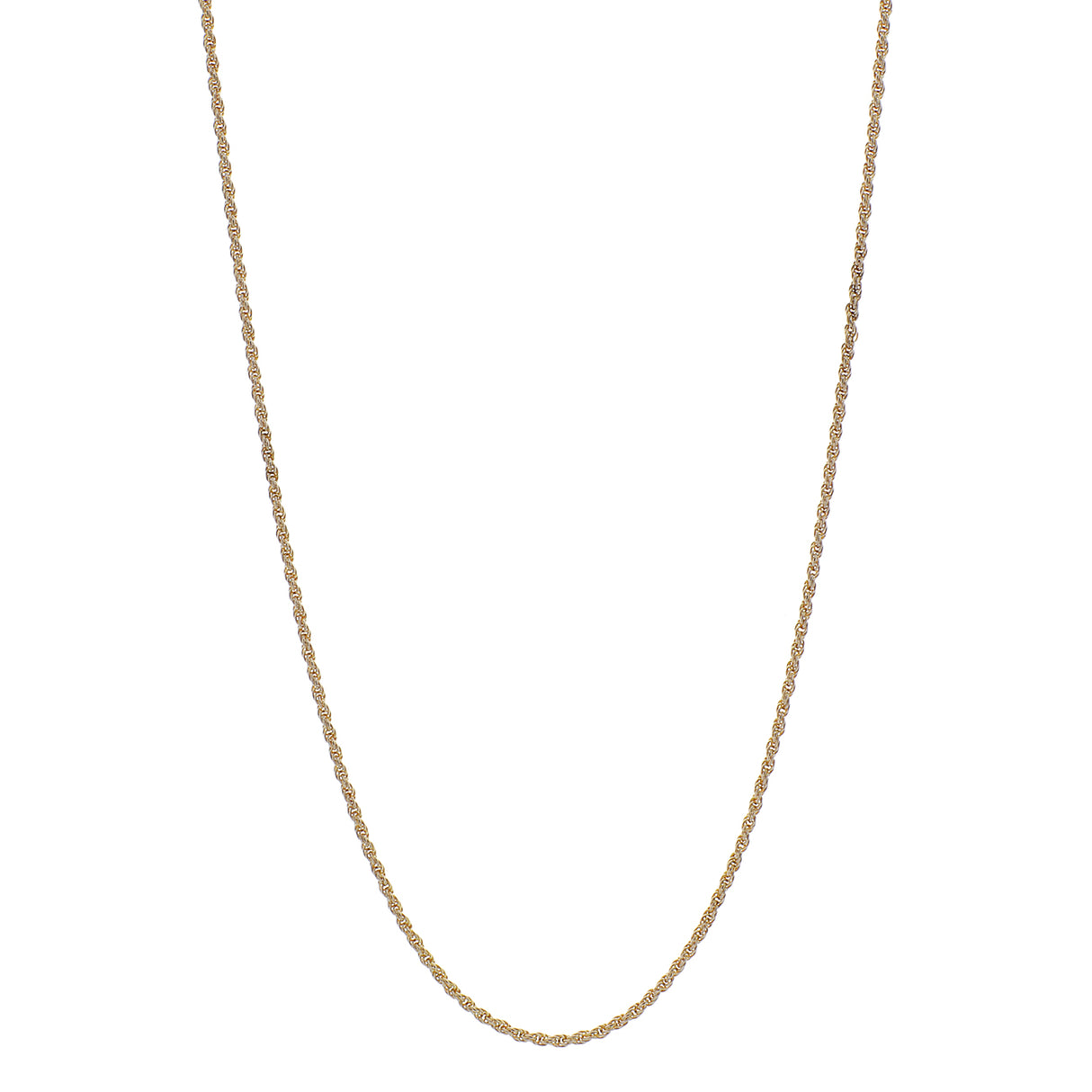 14K Yellow Gold Rope Chain Fine Jewellery Modaselle