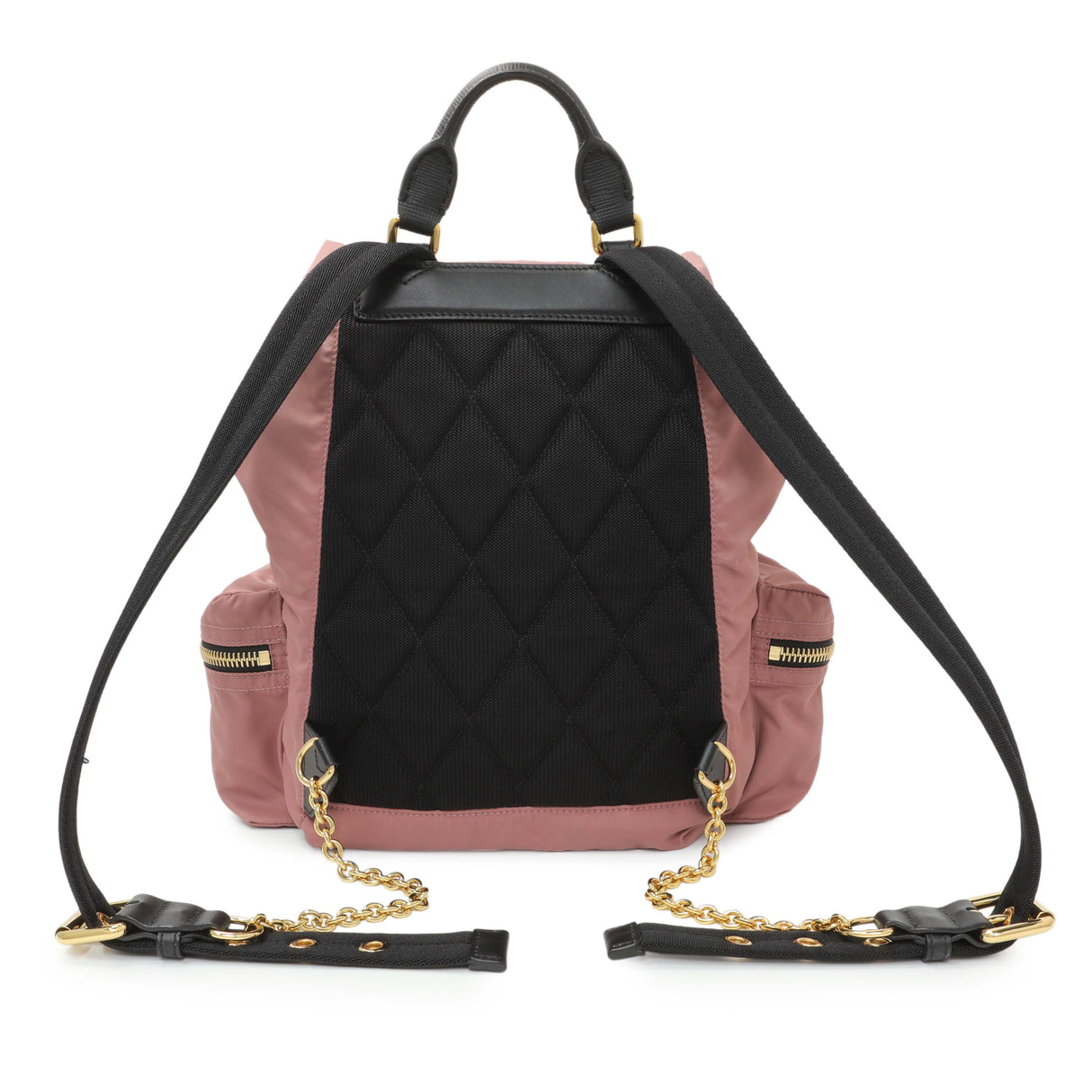 Burberry Mauve Nylon Medium Rucksack Backpack Handbags Burberry