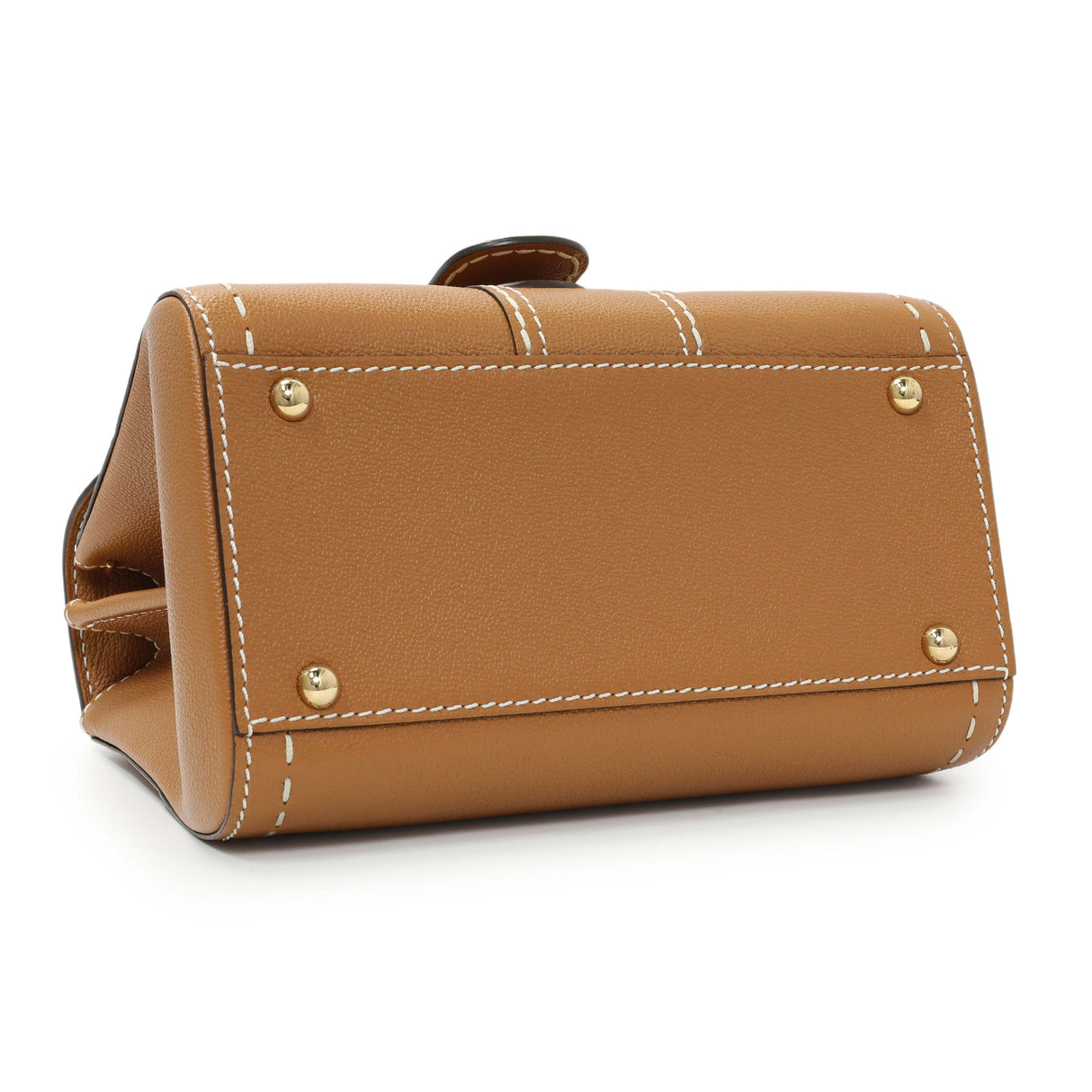 Delvaux Vegetal Grained Rodeo Calfskin Brillant Mini Surpiqué Handbags Delvaux
