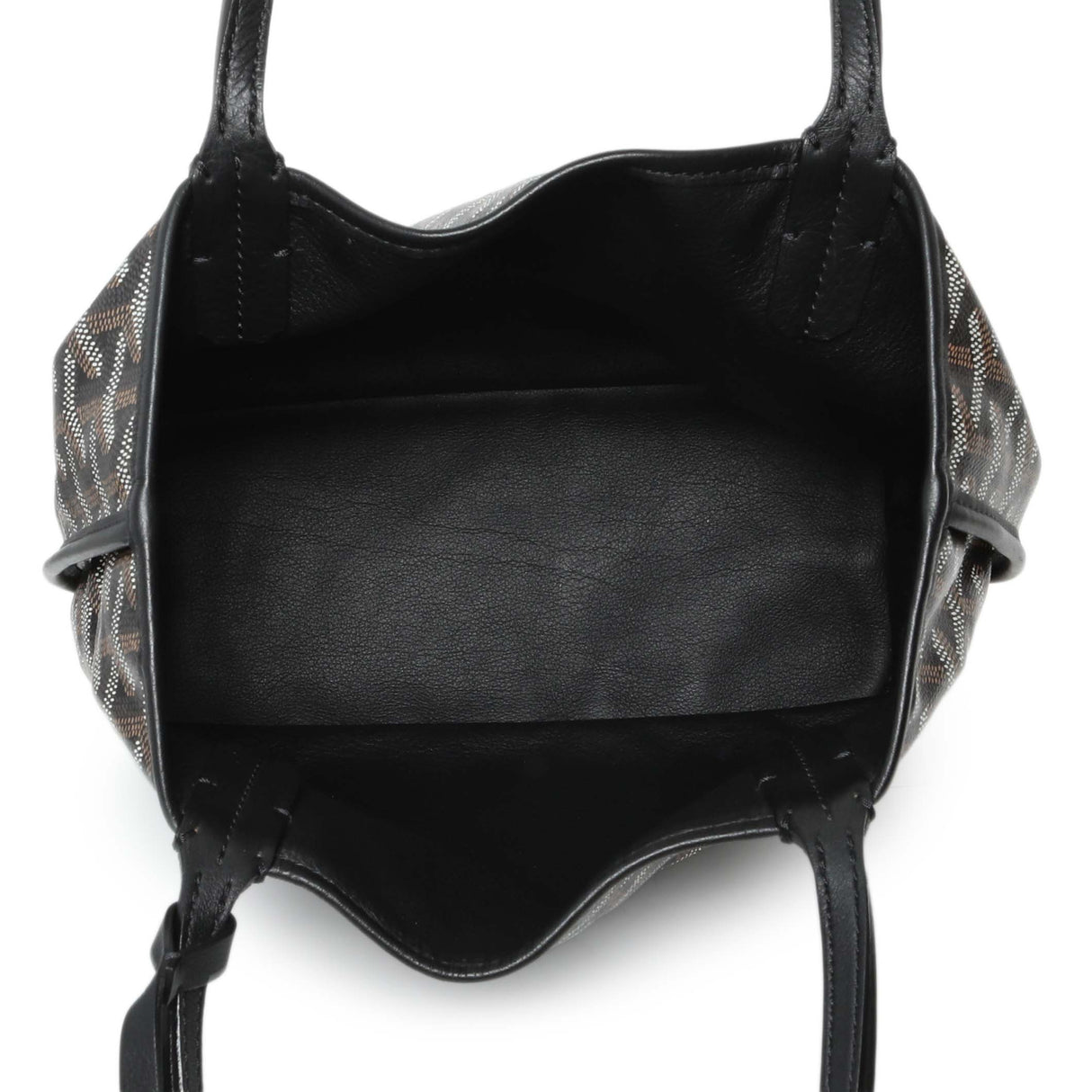 Goyard Black Goyardine Reversible Mini Anjou Handbags Goyard