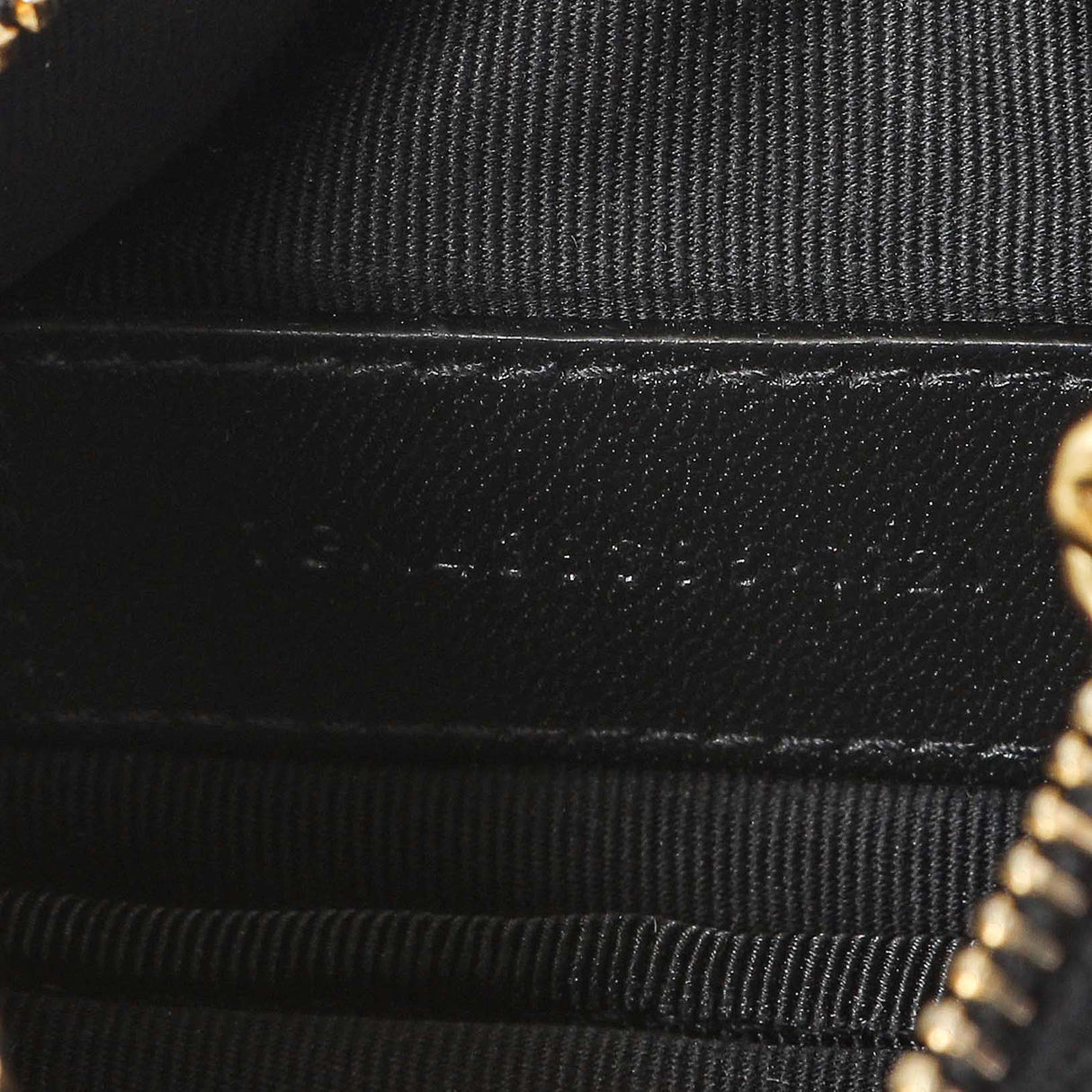 Saint Laurent Black Calfskin Matelasse Monogram Key Pouch Accessories Saint Laurent