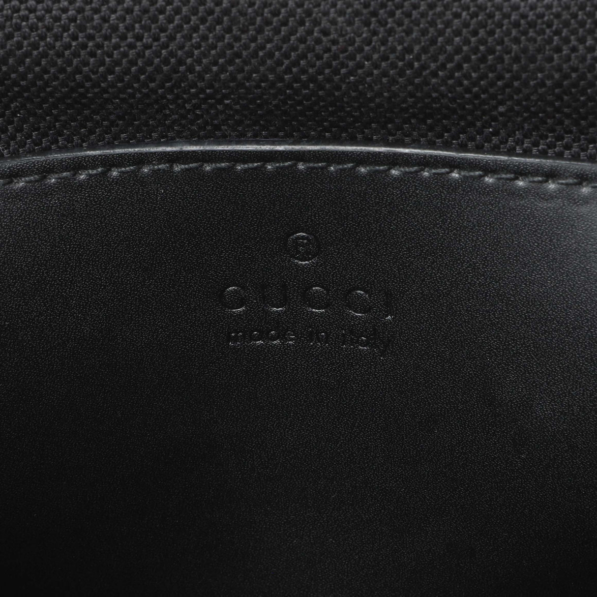 Gucci GG Supreme Monogram Web Small Flat Messenger Bag Handbags Gucci