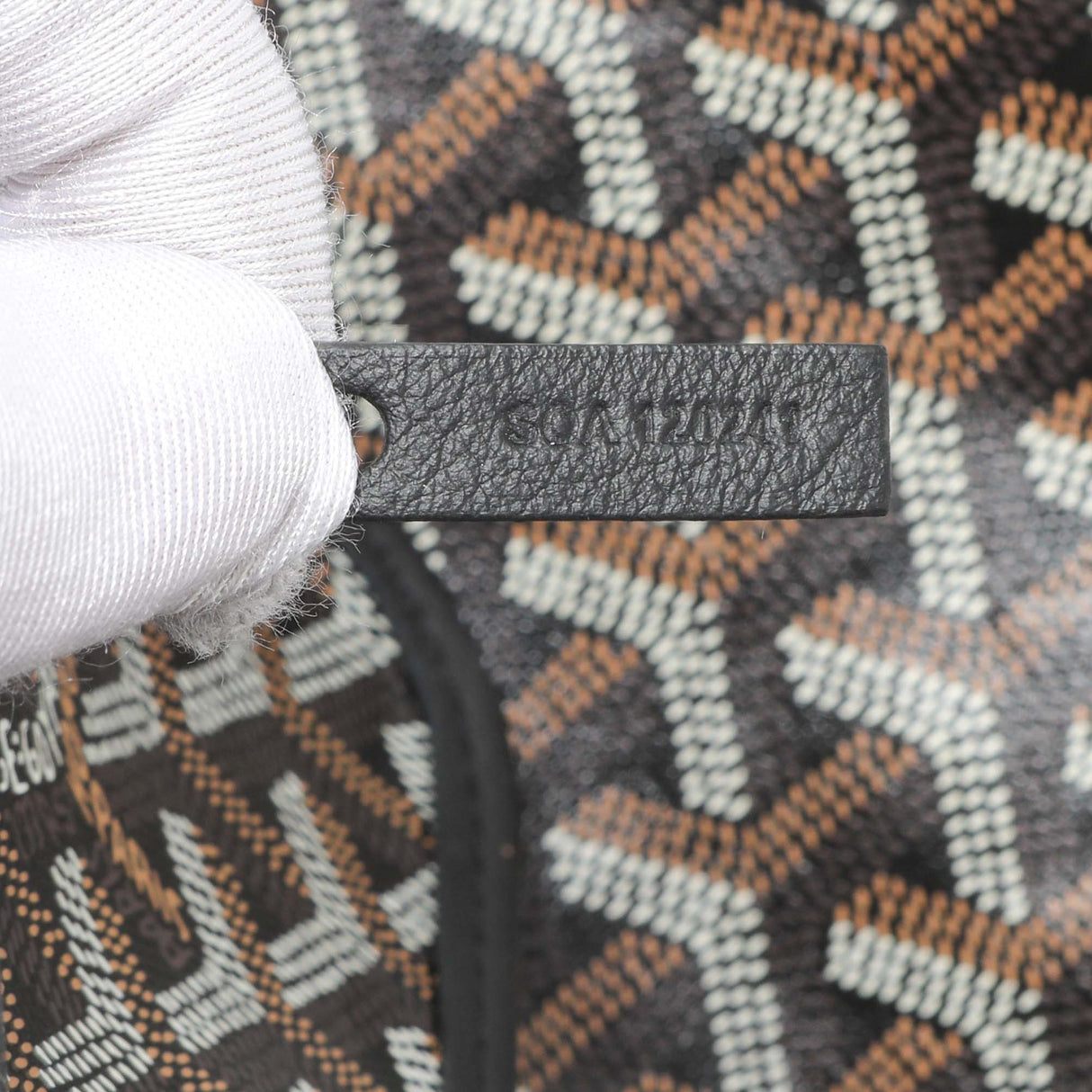 Goyard Black Goyardine Reversible Mini Anjou Handbags Goyard