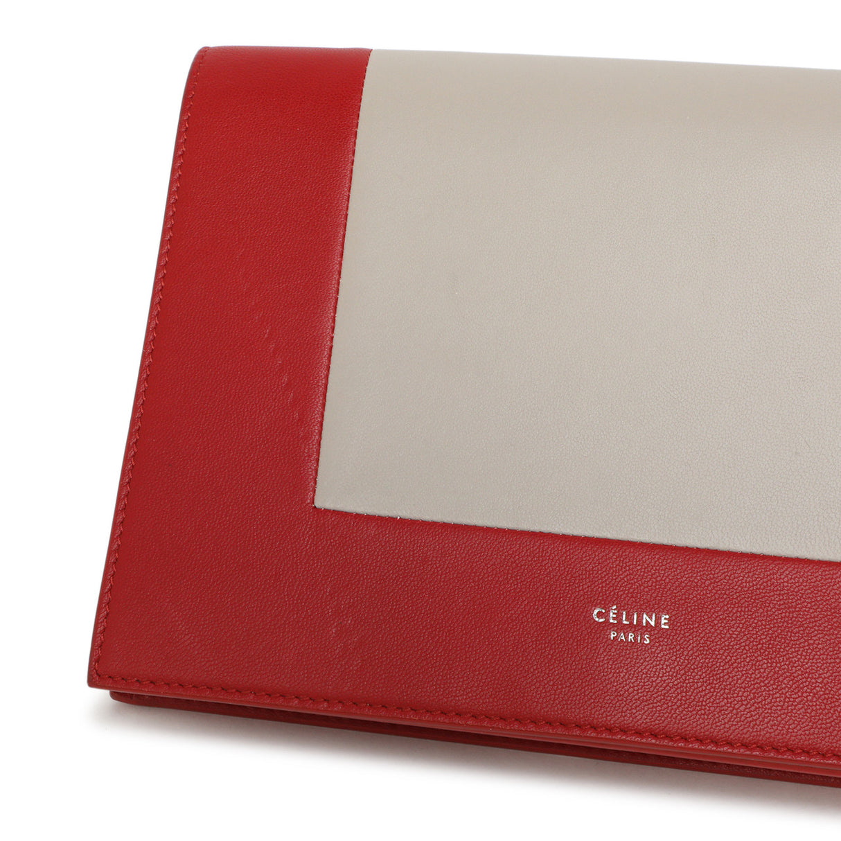 Celine Lambskin Frame Evening Chain Clutch Handbags Celine