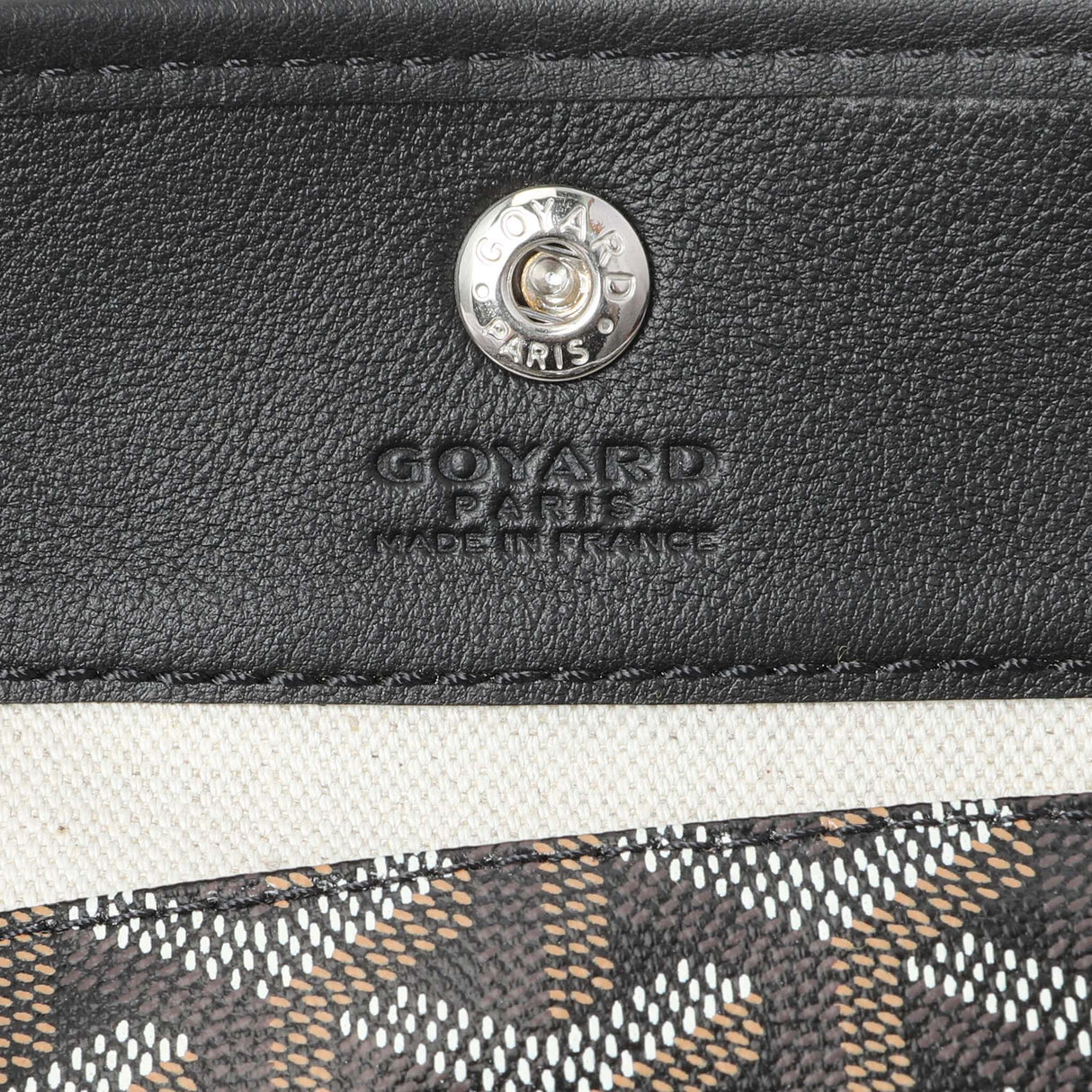 Goyard Black Goyardine Reversible Mini Anjou Handbags Goyard