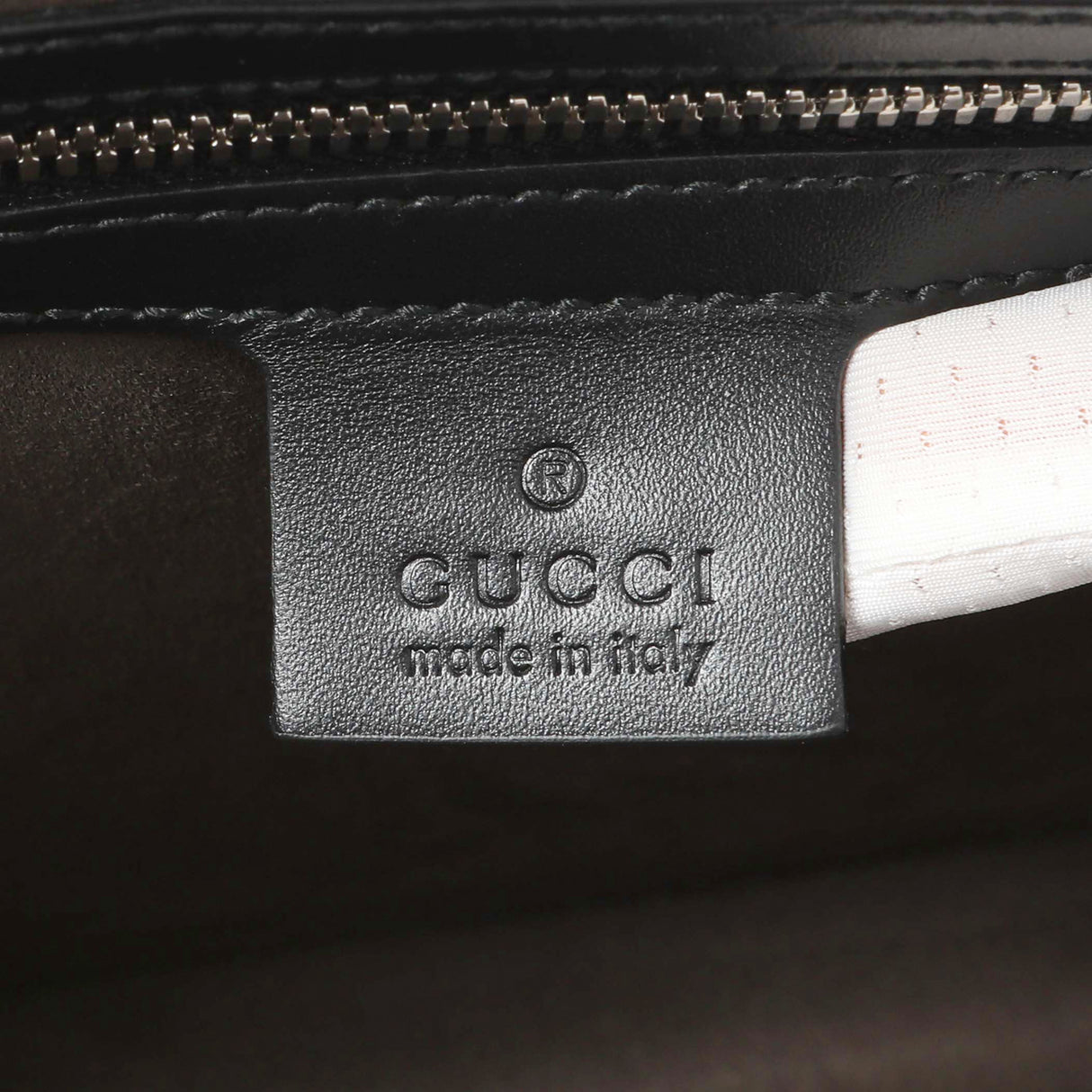 Gucci Black Guccissima Signature Messenger Bag Handbags Gucci