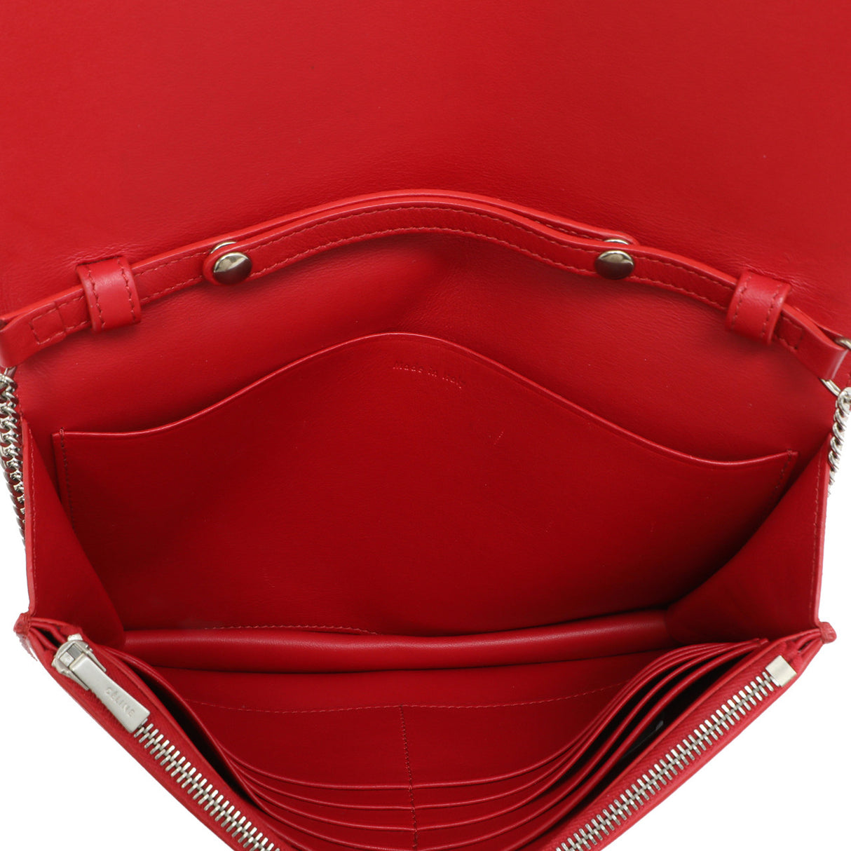 Celine Lambskin Frame Evening Chain Clutch Handbags Celine