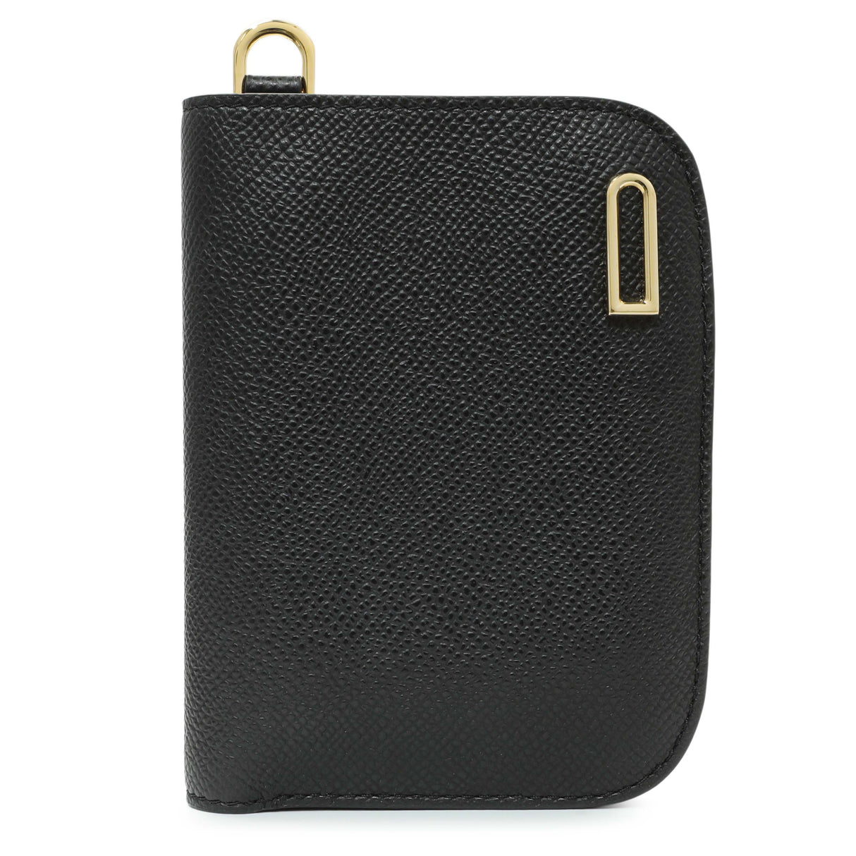 Delvaux Black Calfskin Vagabond Compact Wallet Accessories Delvaux