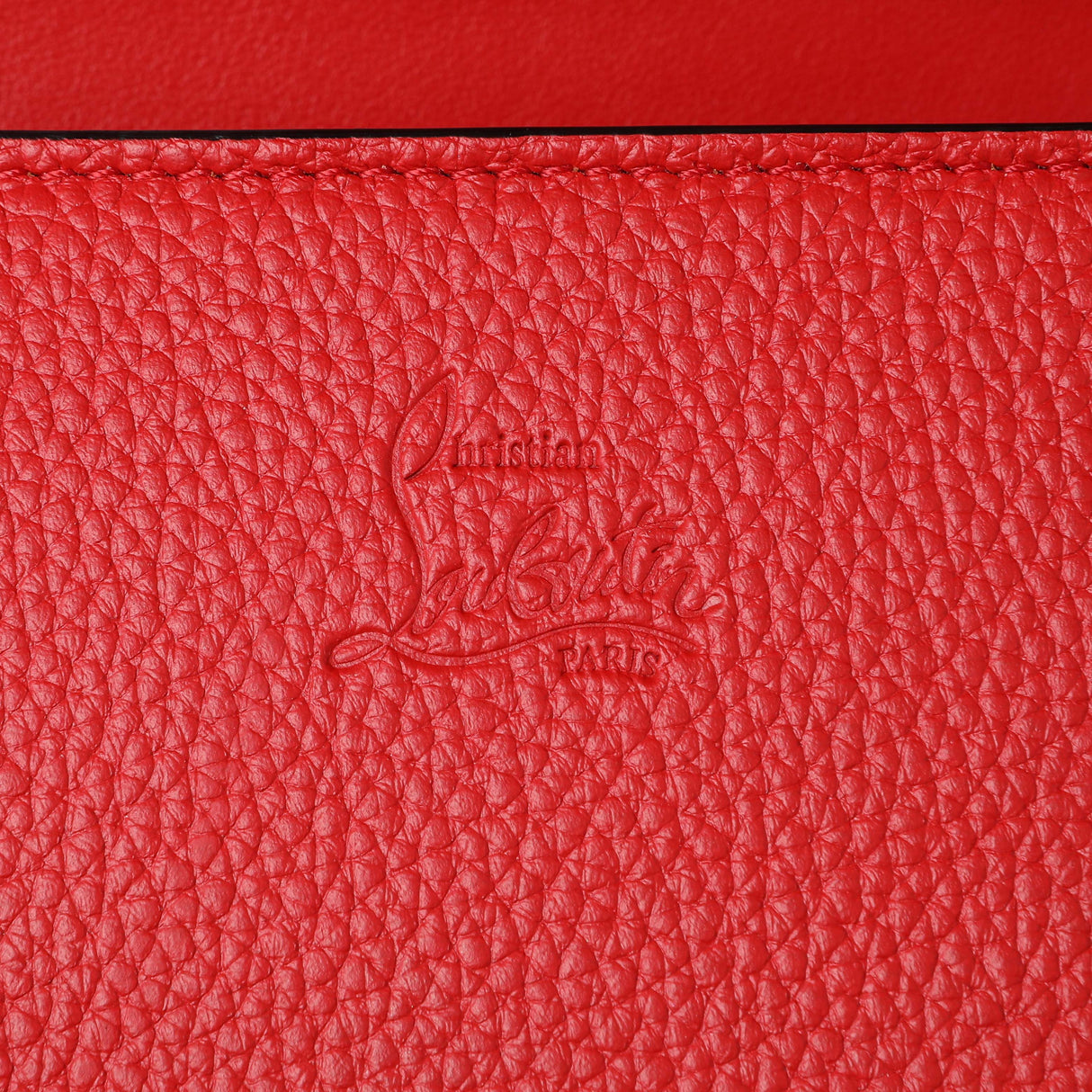 Christian Louboutin Paloma Kraft Loubi Clutch