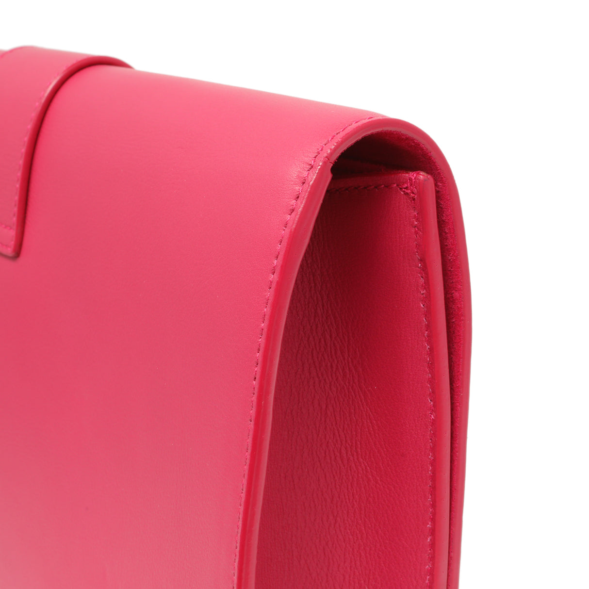 Saint Laurent Pink Calfskin Y Ligne Clutch Handbags Saint Laurent