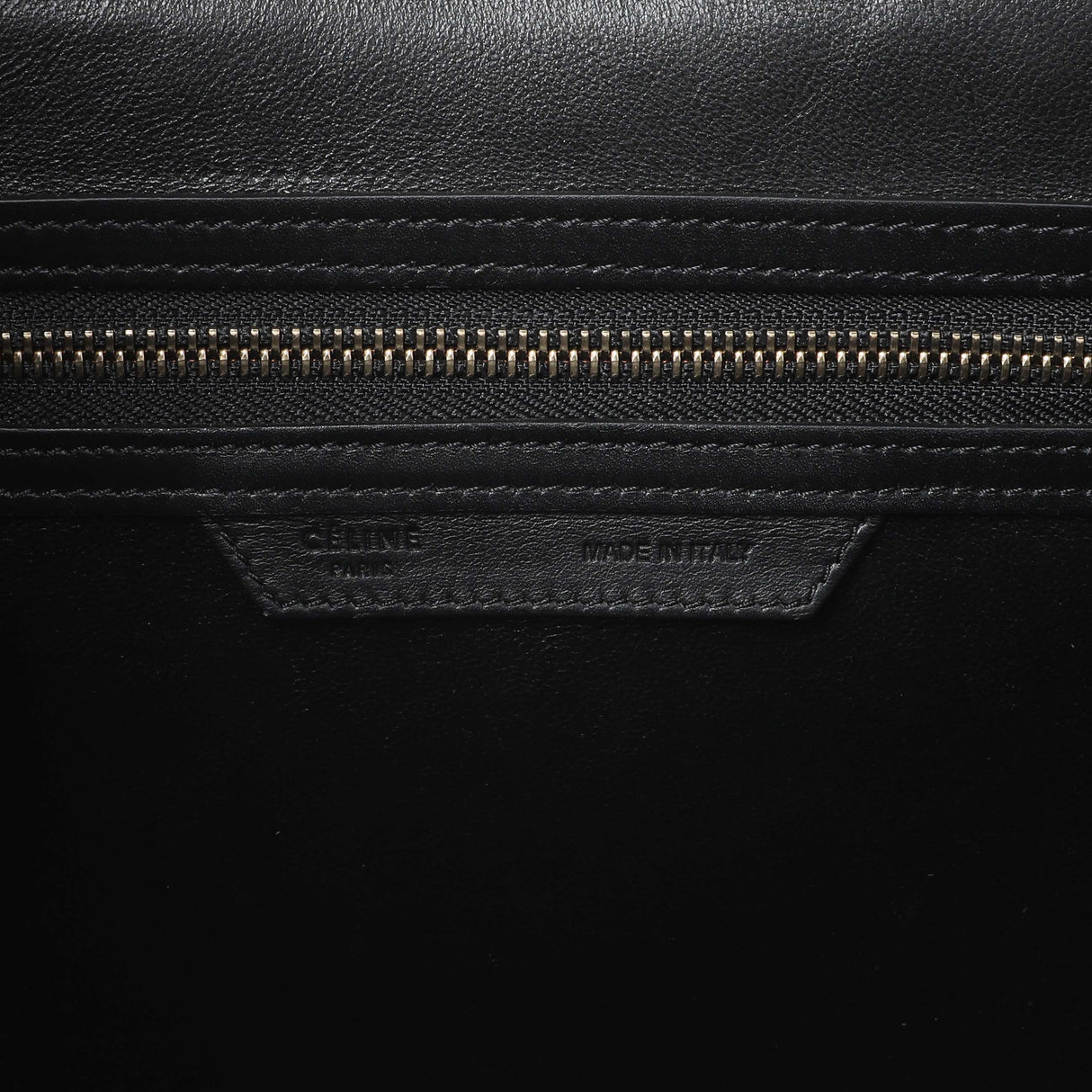 Celine Tri-Color Calfskin Micro Luggage Tote Handbags Celine