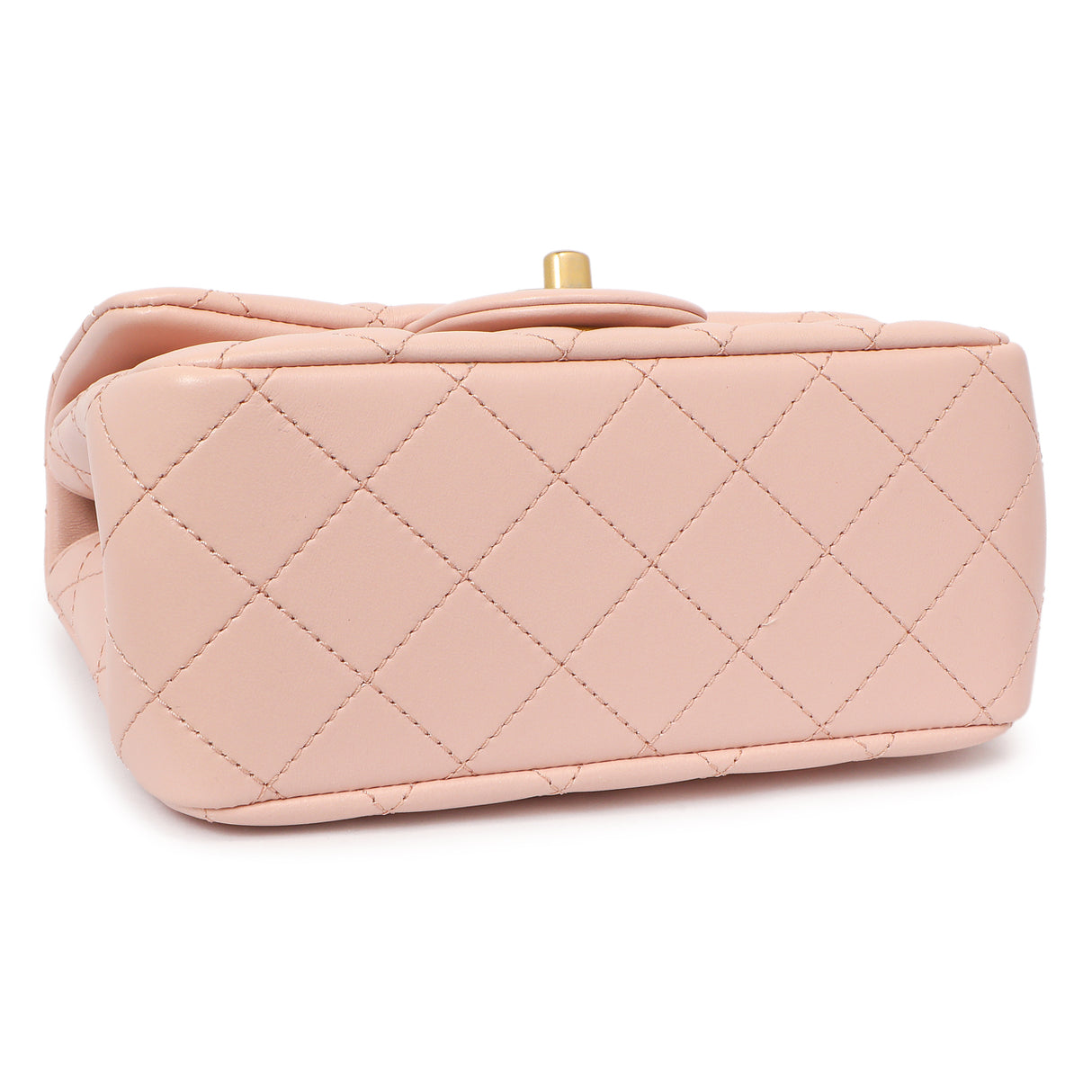 Chanel Pink Quilted Lambskin Mini Sweet Camellia Flap Handbags Chanel