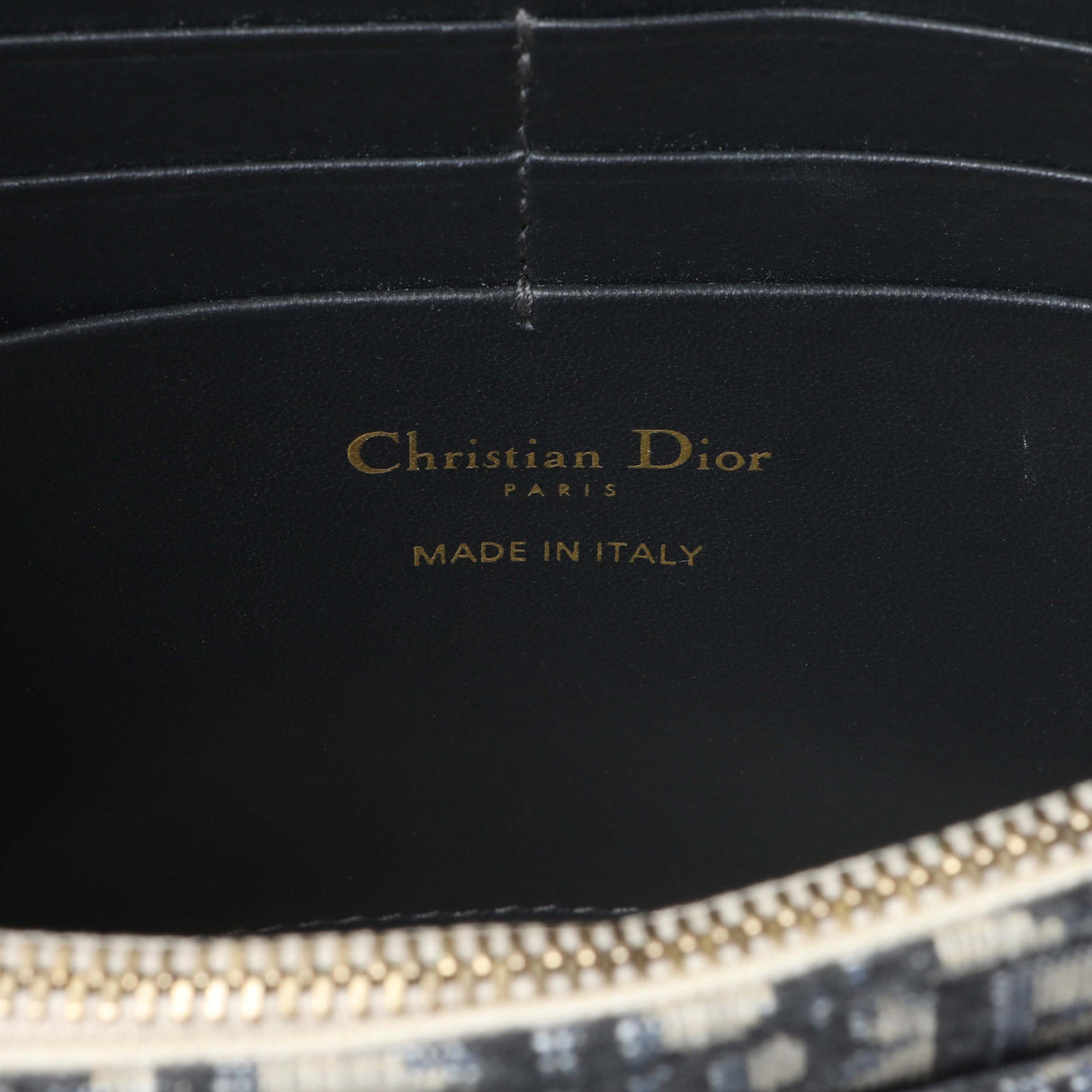 Christian Dior Oblique Saddle Chain Pouch Handbags Christian Dior