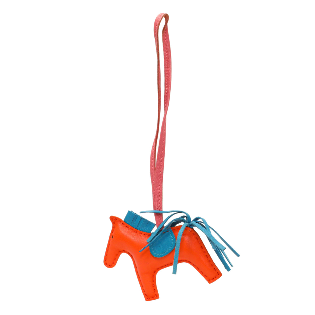 Hermes Milo Lambskin Grigri Rodeo Horse Bag Charm PM Accessories Hermes