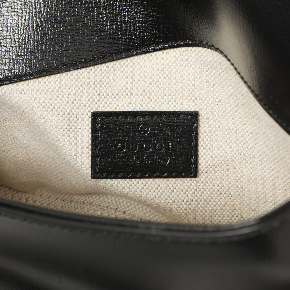 Gucci Black Calfskin Mini Horsebit 1955 Asymmetric Shoulder Bag Handbags Gucci