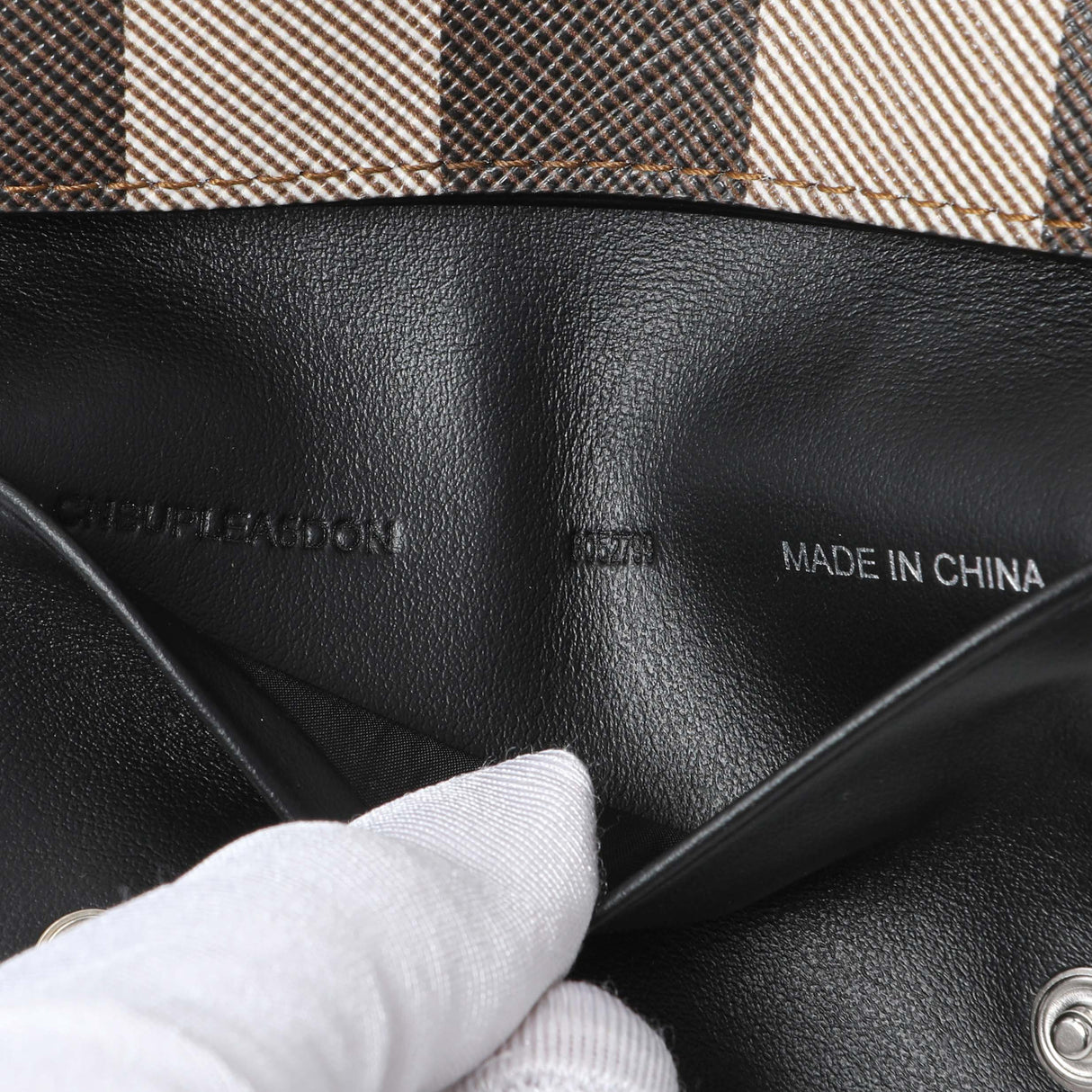 Burberry Brown Check Canvas 6 Key Holder Case Accessories Burberry