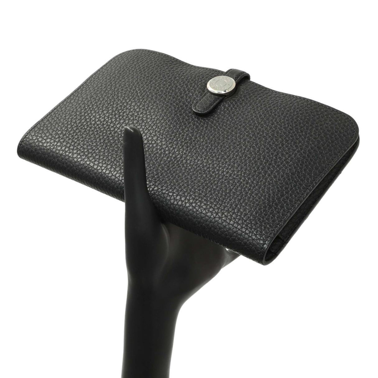 Hermes Black Togo Dogon Duo Wallet Accessories Hermes