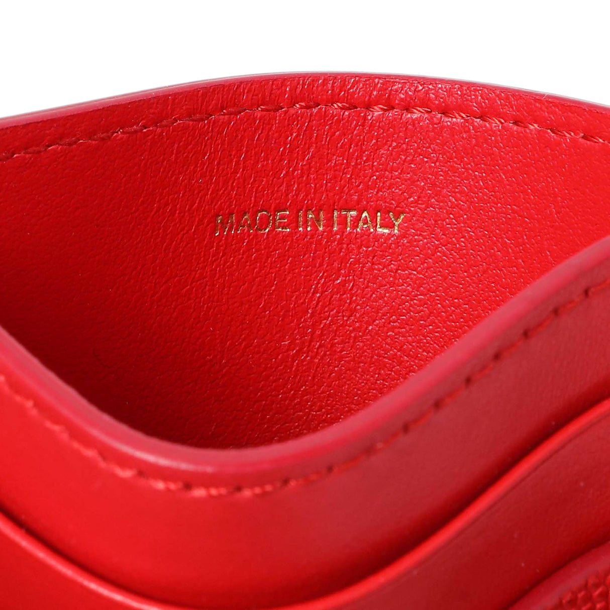 Burberry Red Calfskin Card Holder Accessories Burberry