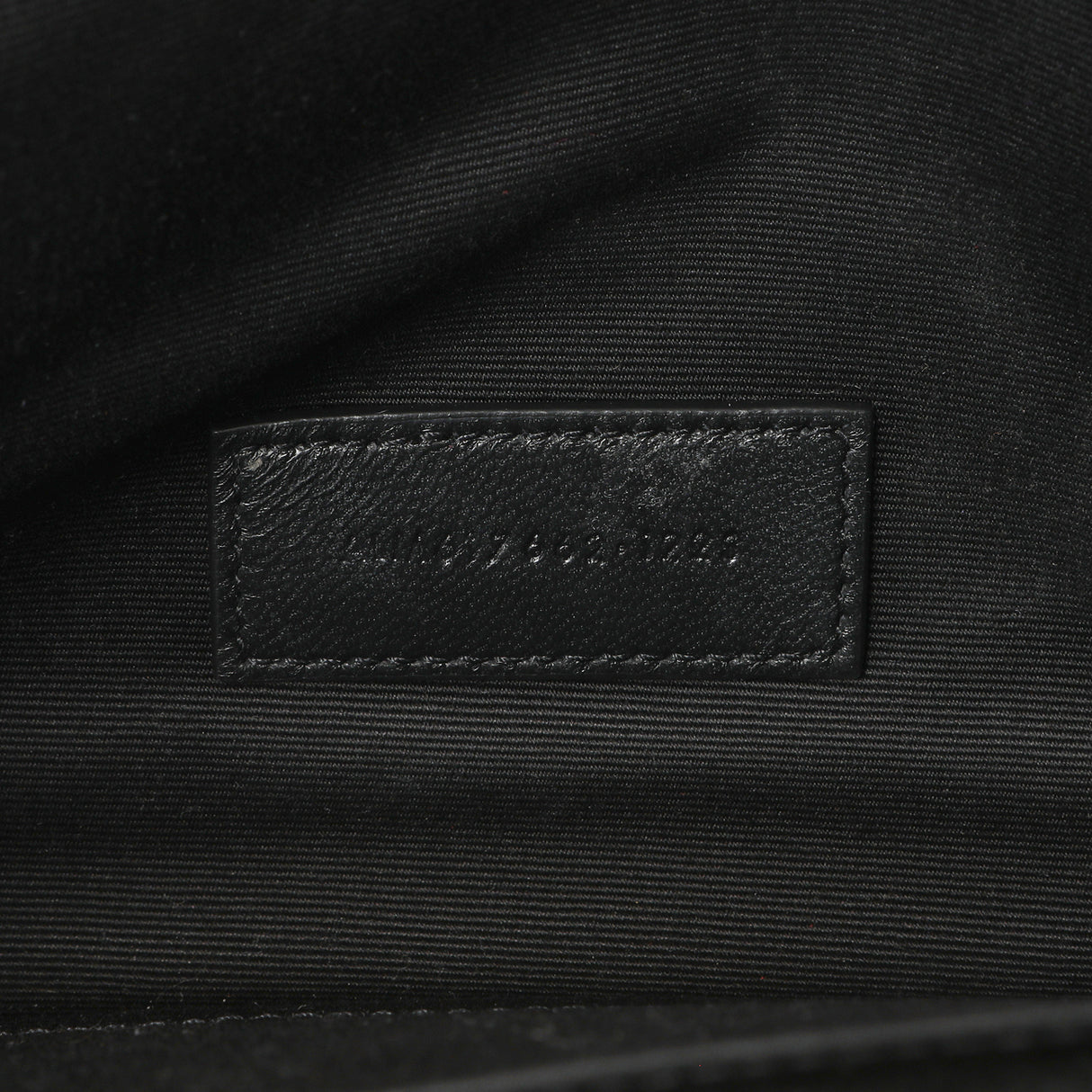 Saint Laurent Dark Beige Grain De Poudre Matelasse Chevron Monogram Cassandre Flap Pouch Handbags Saint Laurent