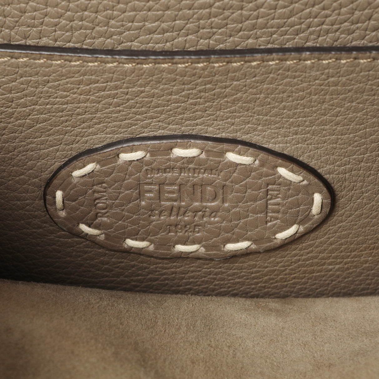 Fendi Cuoio Romano Selleria Small Peekaboo I SEE U Satchel Handbags Fendi